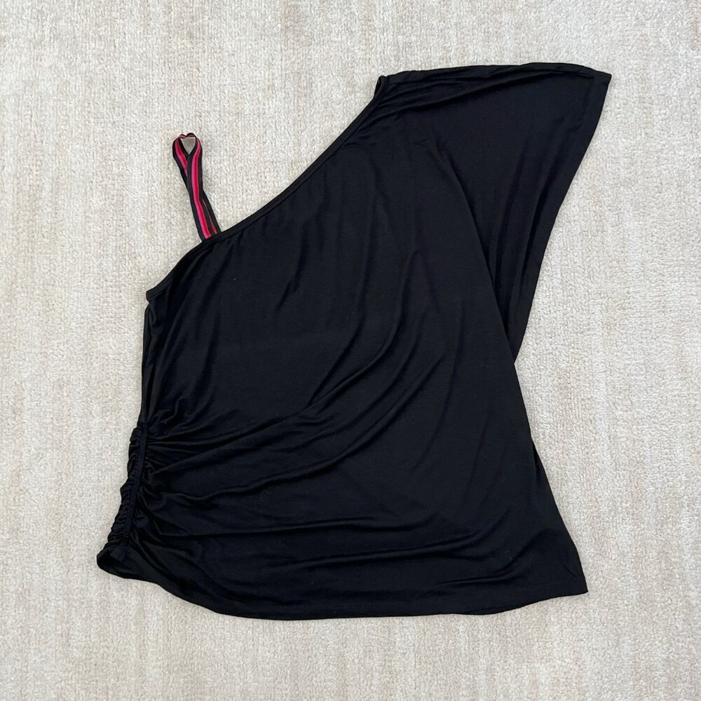 Trina Turk Asymmetric Summer Blouse Top XL